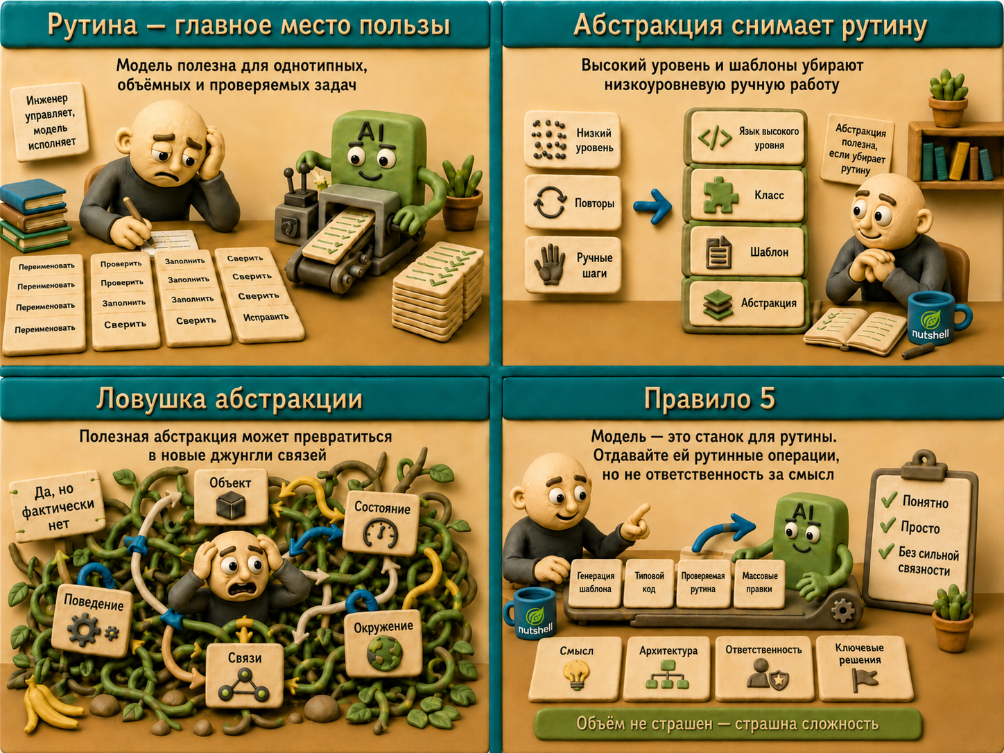 Нейросеть — не второй программист. Как правильно разделить работу. Помощь для начинающих - 7 Нейросеть — не второй программист. Как правильно разделить работу. Помощь для начинающих - 7