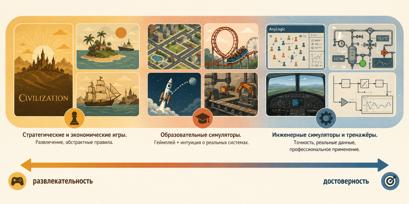 От аркады  и до инженерной точности
