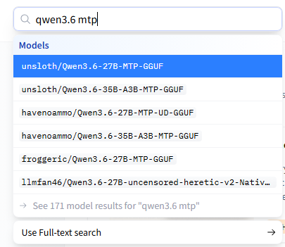 qwen3.6 mtp