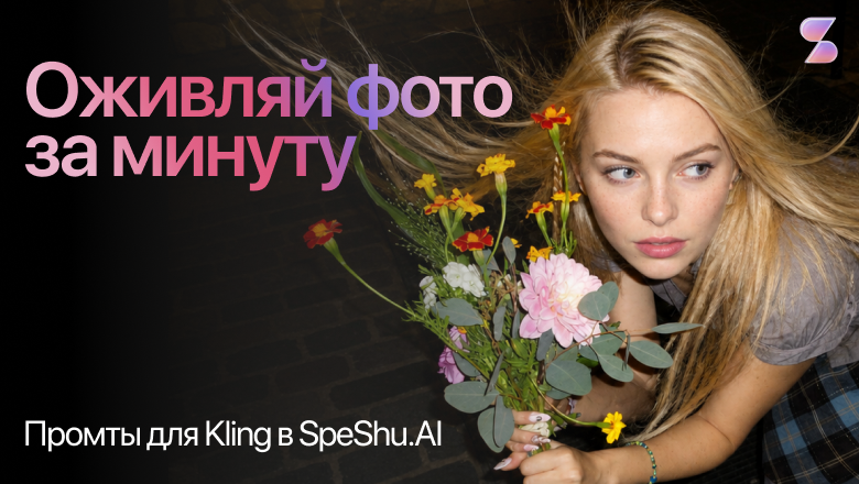 Как оживить фото нейросетью Kling 3.0: пошаговый гайд с промптами в SpeShu.AI - 1