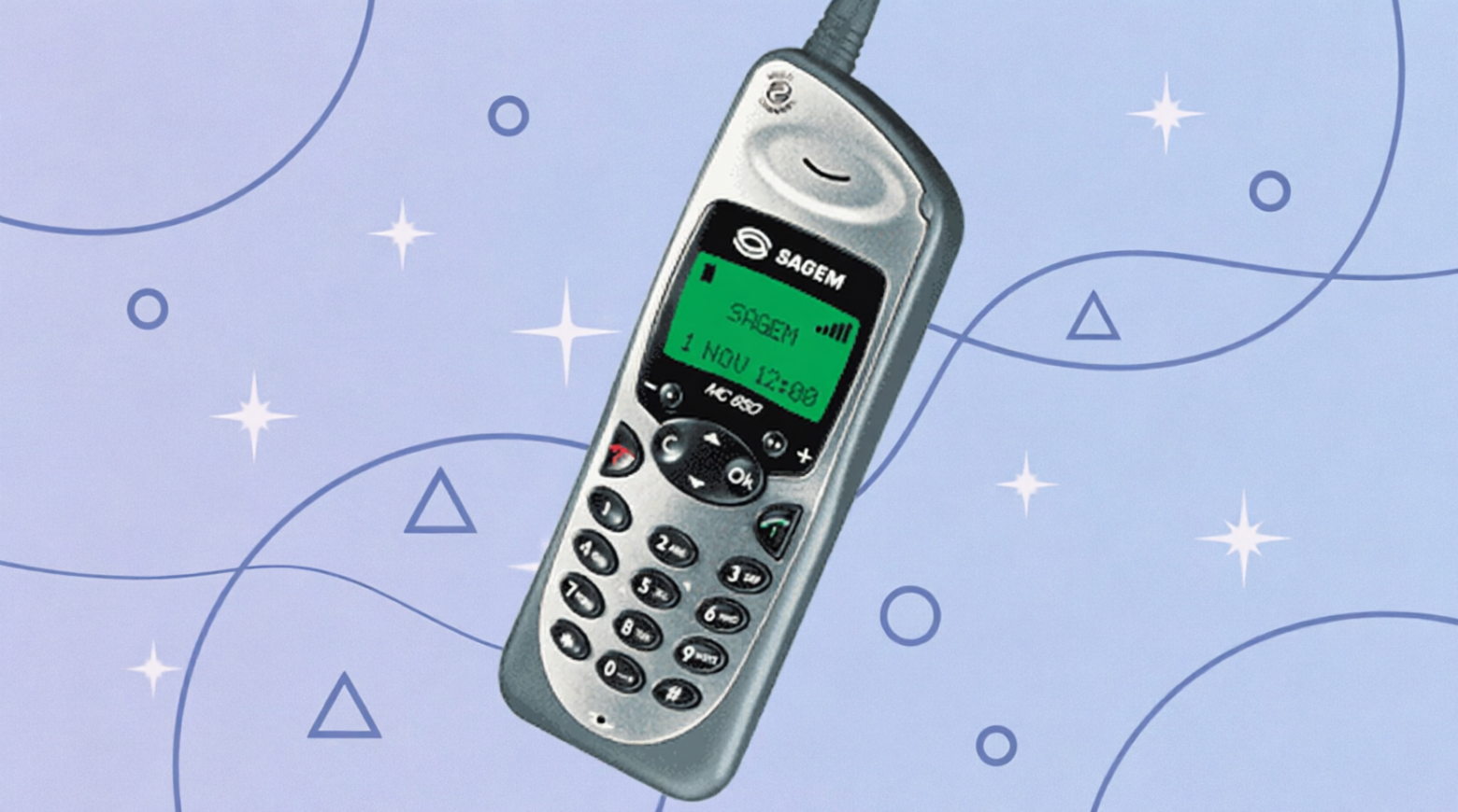 Sagem MC 850, телефон, где Т9 была применена впервые.