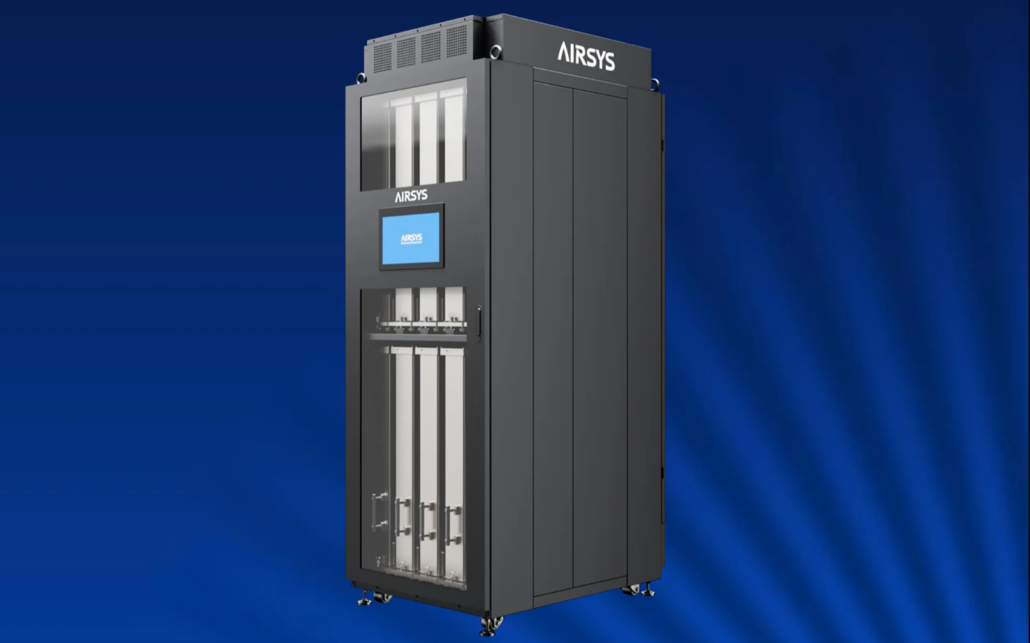 Система жидкостного охлаждения серверов Airsys LiquidRack. Источник.