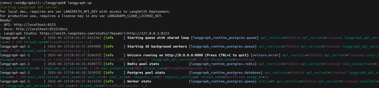 Облачная LLM на 16 ГБ VRAM — часть 2: LangGraph Server, LangSmith и SDK - 40