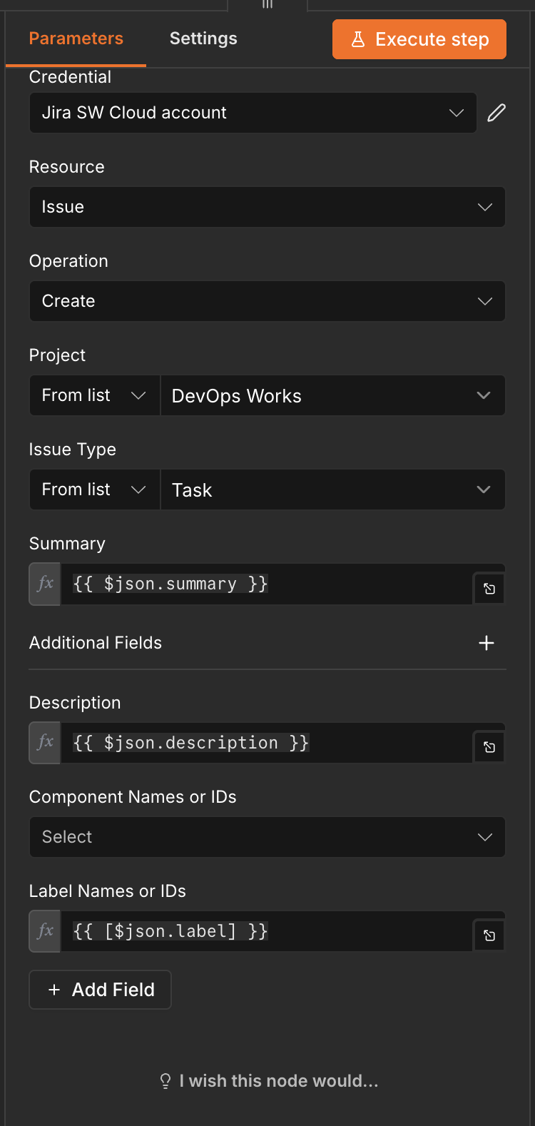 Jira node
