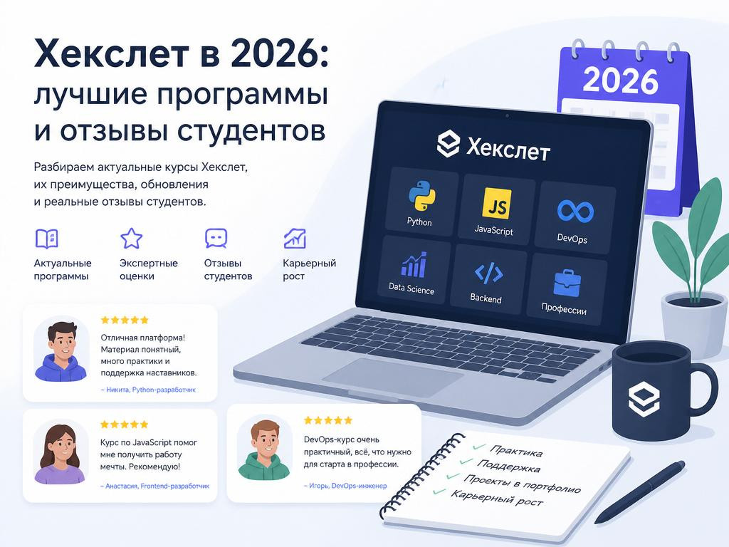 Хекслет в 2026: лучшие программы и отзывы студентов - 1