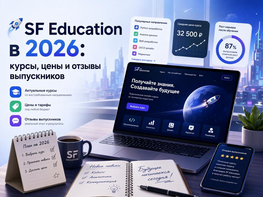 SF Education в 2026: курсы, цены и отзывы выпускников - 1