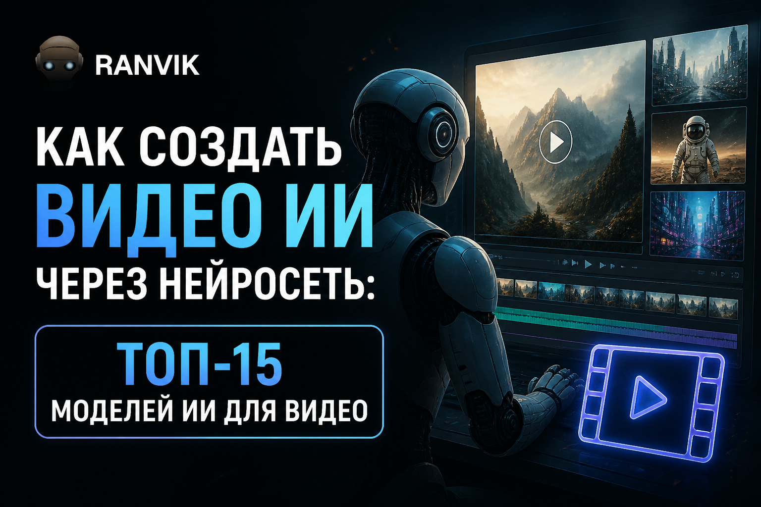 Как создать видео ИИ через нейросеть: ТОП-15 моделей ИИ для видео
