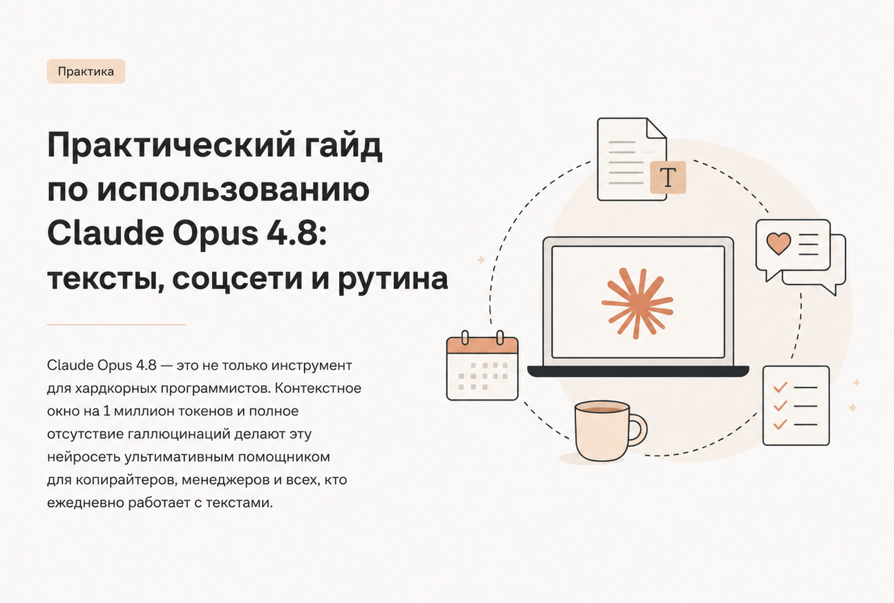 Нейросеть Claude Opus 4.8: Первый ИИ без галлюцинаций. Как использовать Claude из РФ - 3 Нейросеть Claude Opus 4.8: Первый ИИ без галлюцинаций. Как использовать Claude из РФ - 3