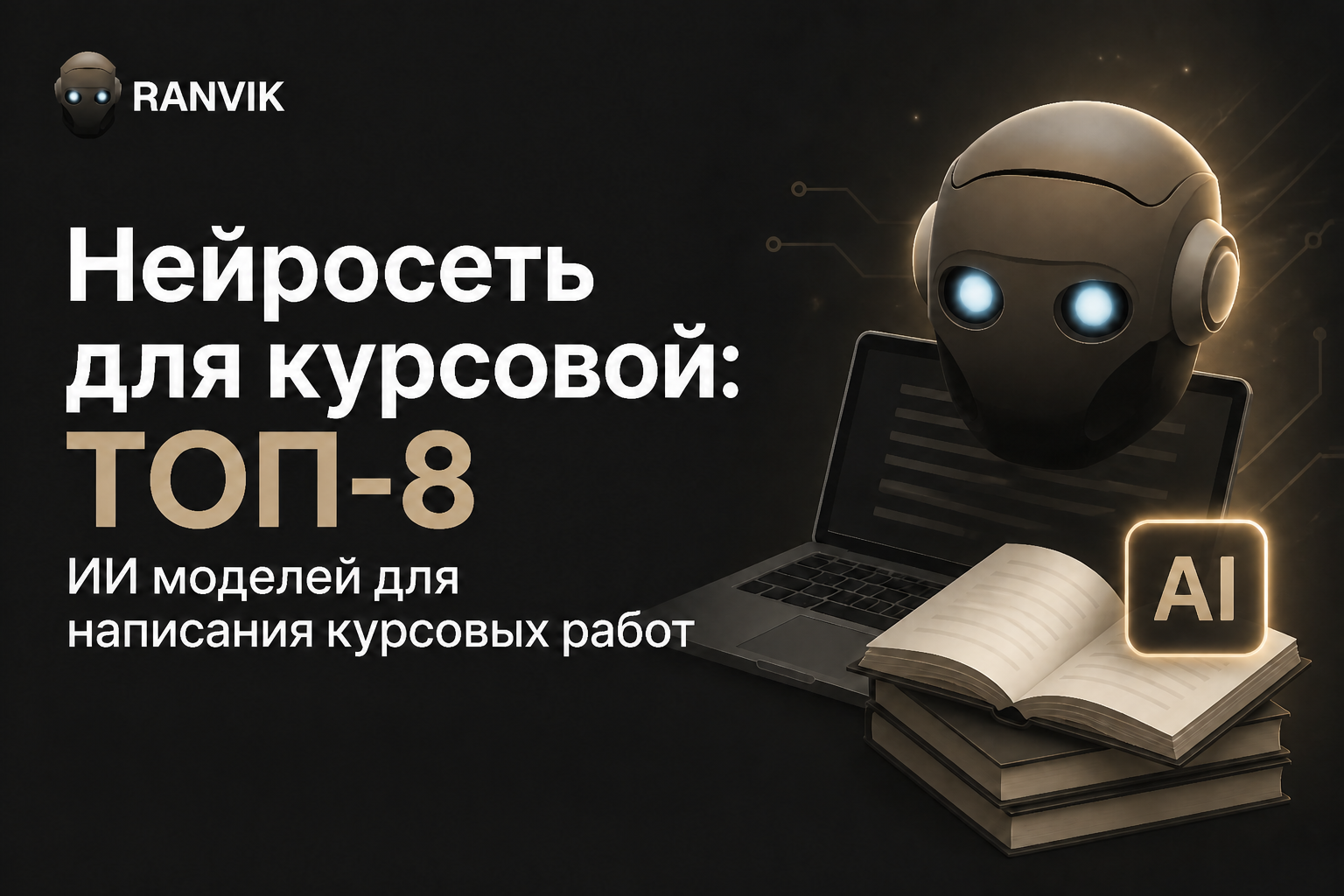 Нейросеть для курсовой: ТОП-8 ИИ моделей для написания курсовых работ