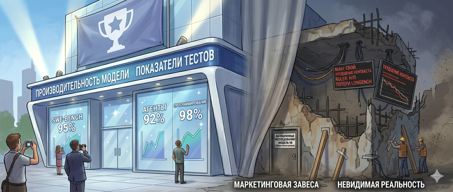 Маркетинговая завеса: разработчики выпячивают общие показатели, но фактически игнорируют «контекстную гниль»