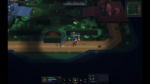 Скриншот из клона League of Legends, созданного в Claude за сутки. Источник — reddit