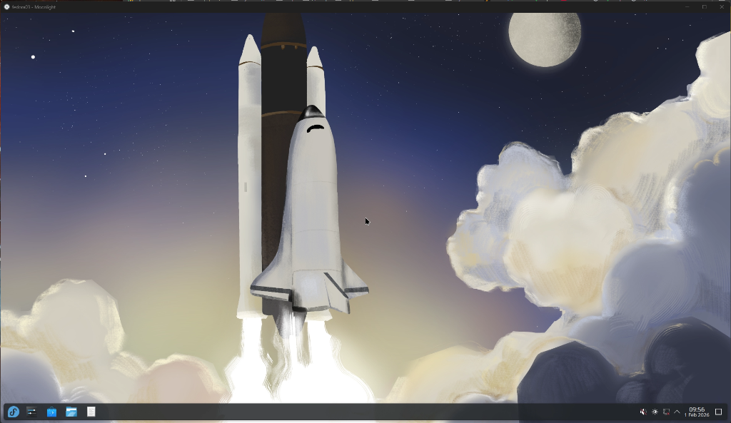 Первый стрим: KDE Plasma на X11 в Moonlight
