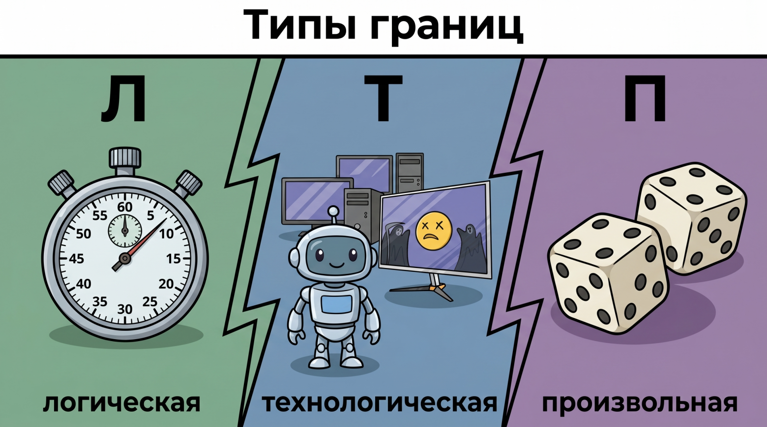 Типы границ для классов эквивалентности - 1 Типы границ для классов эквивалентности - 1