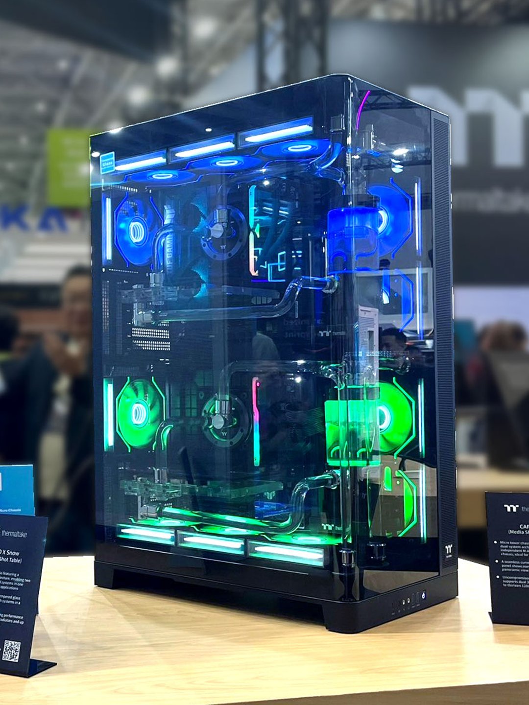 Thermaltake представила системный блок для двух матплат mATX - 3 Thermaltake представила системный блок для двух матплат mATX - 3