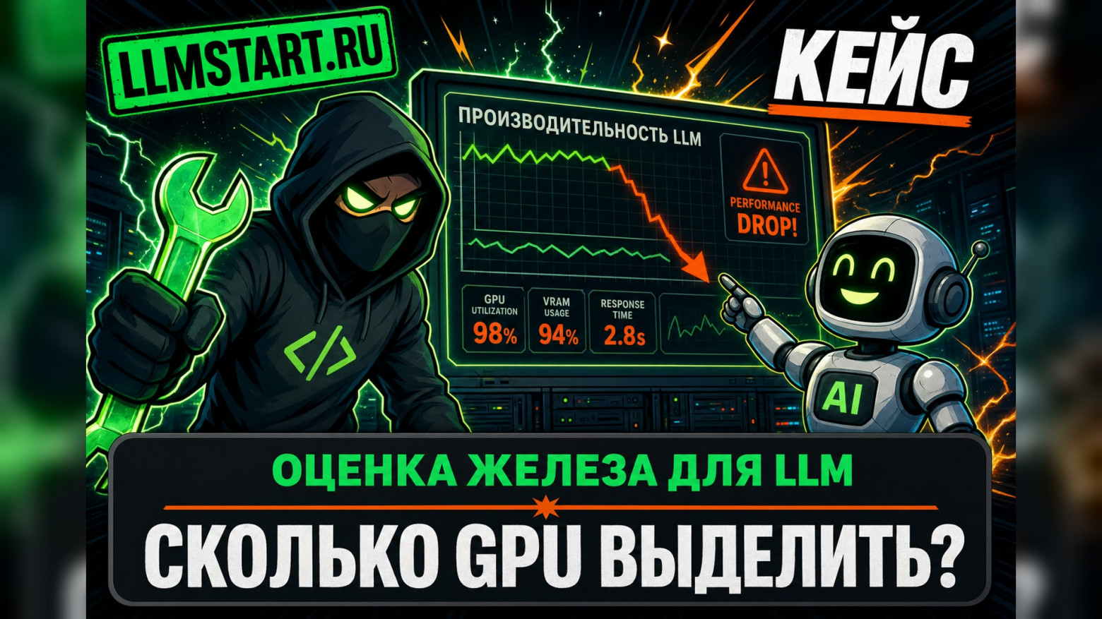 Обложка: Оценка железа для LLM