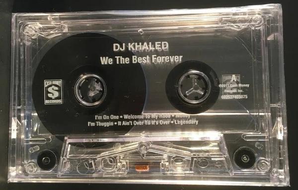 Кассета с записью DJ KHALED — We the Best Forever (источник изображения)