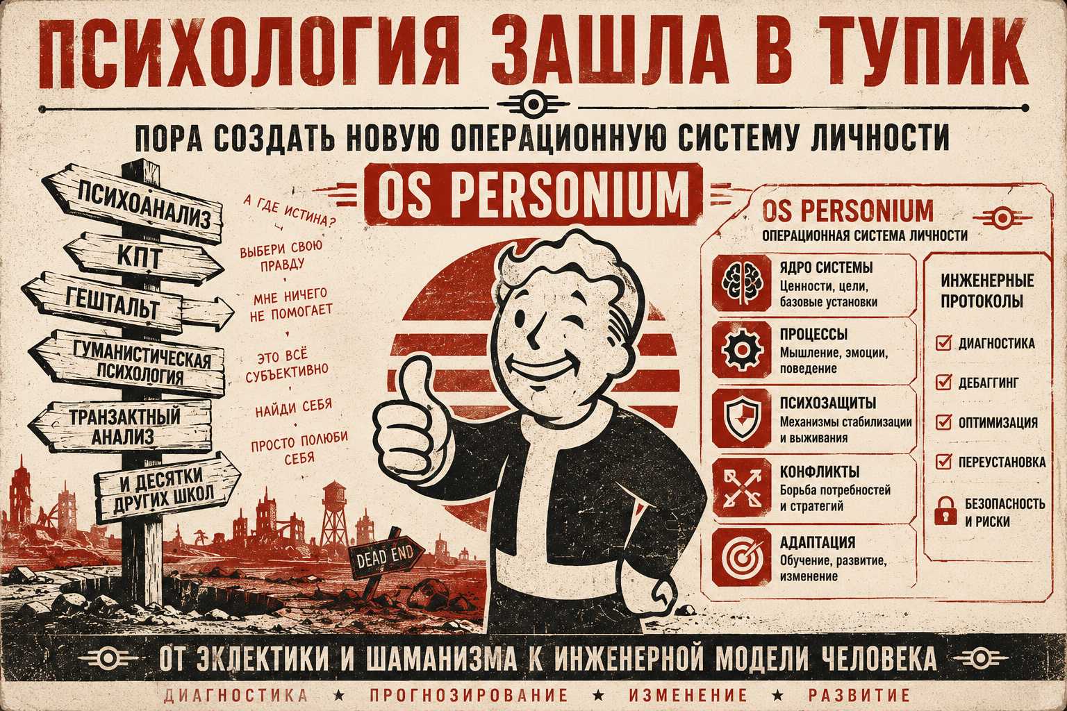 OS Personium: инженерный подход к психологии - 1 OS Personium: инженерный подход к психологии - 1