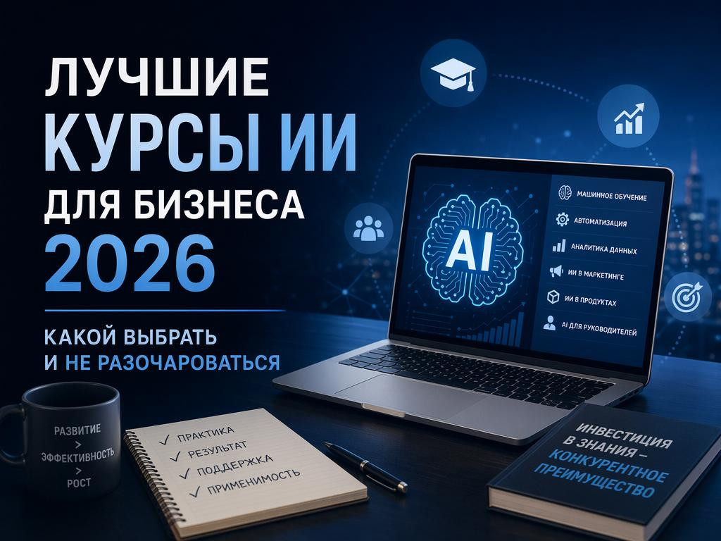 Лучшие курсы ИИ для бизнеса 2026: какой выбрать и не разочароваться - 1