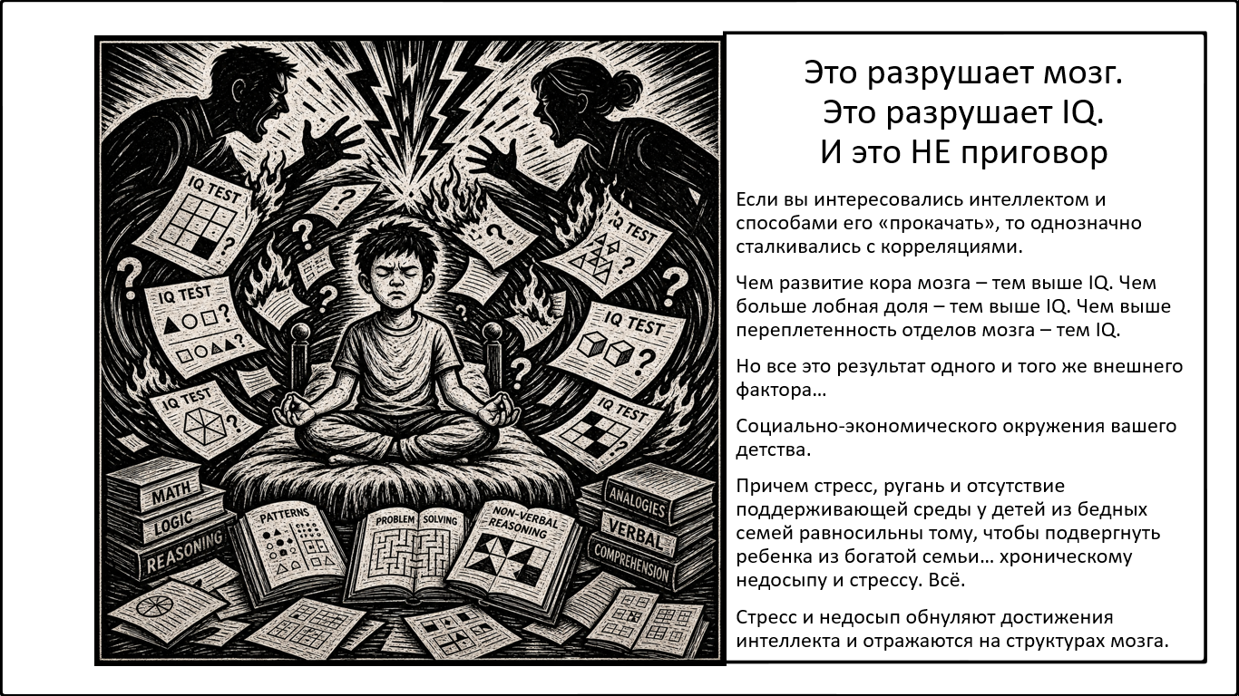 Экономика развивающегося мозга. Что наносит наибольший урон мозгу детей и почему это не так страшно, как кажется? - 1