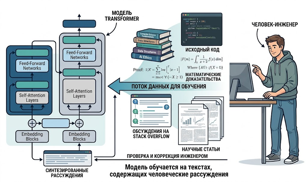Как думает LLM: строим ChatGPT с нуля за десять шагов - 1