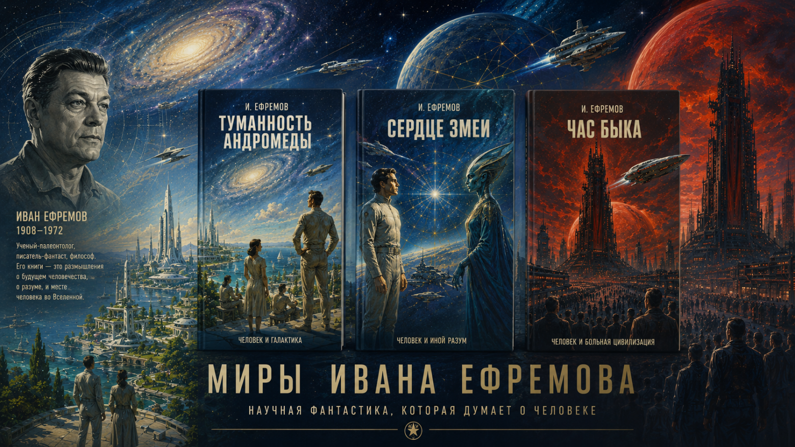 От «Туманности Андромеды» к «Часу Быка»: как Иван Ефремов показывал роль науки и технологий и чего им не хватает - 1