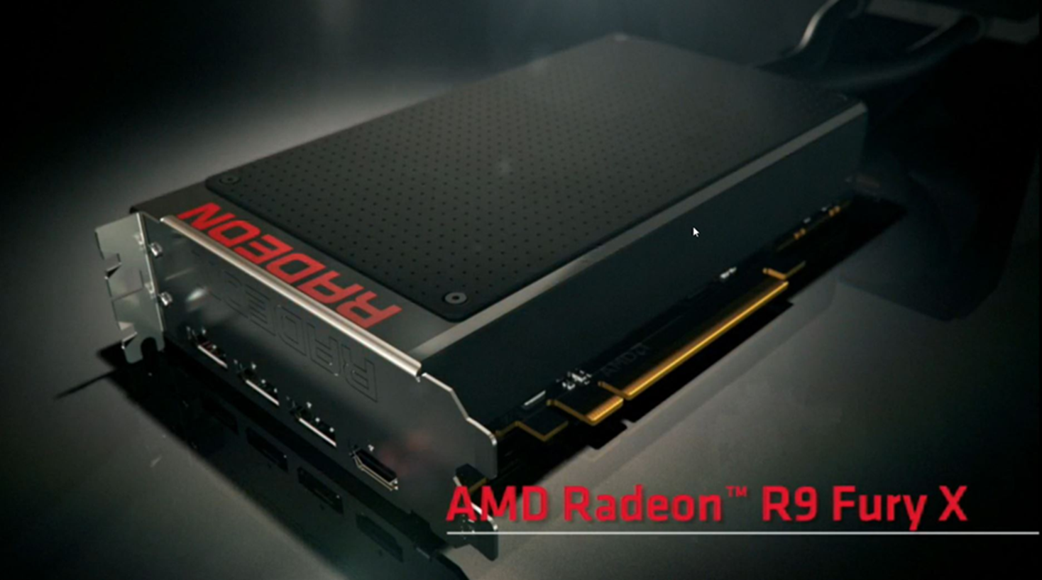 AMD Radeon R9 Fury X - первая коммерческая видеокарта с HBM-памятью.
