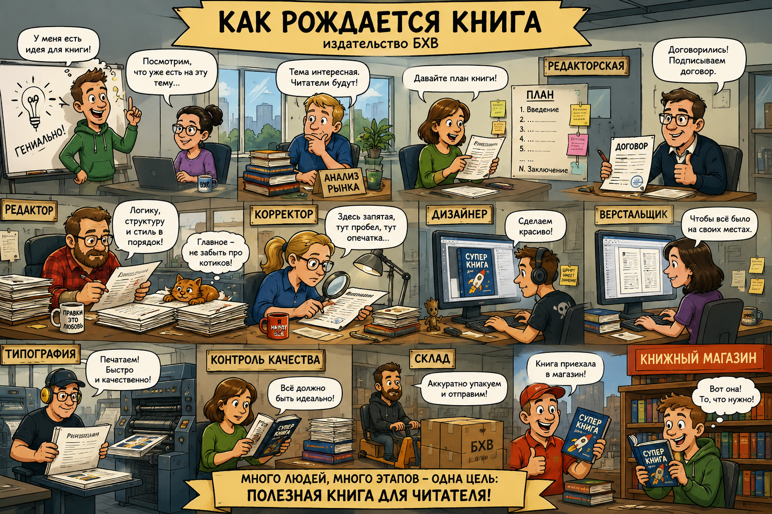 От идеи до полки. Как рождаются технические книги в БХВ - 6