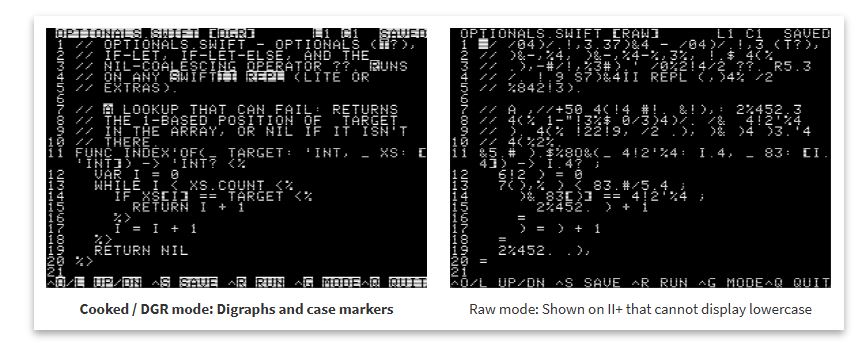 Перенос Swift на Apple II - 15