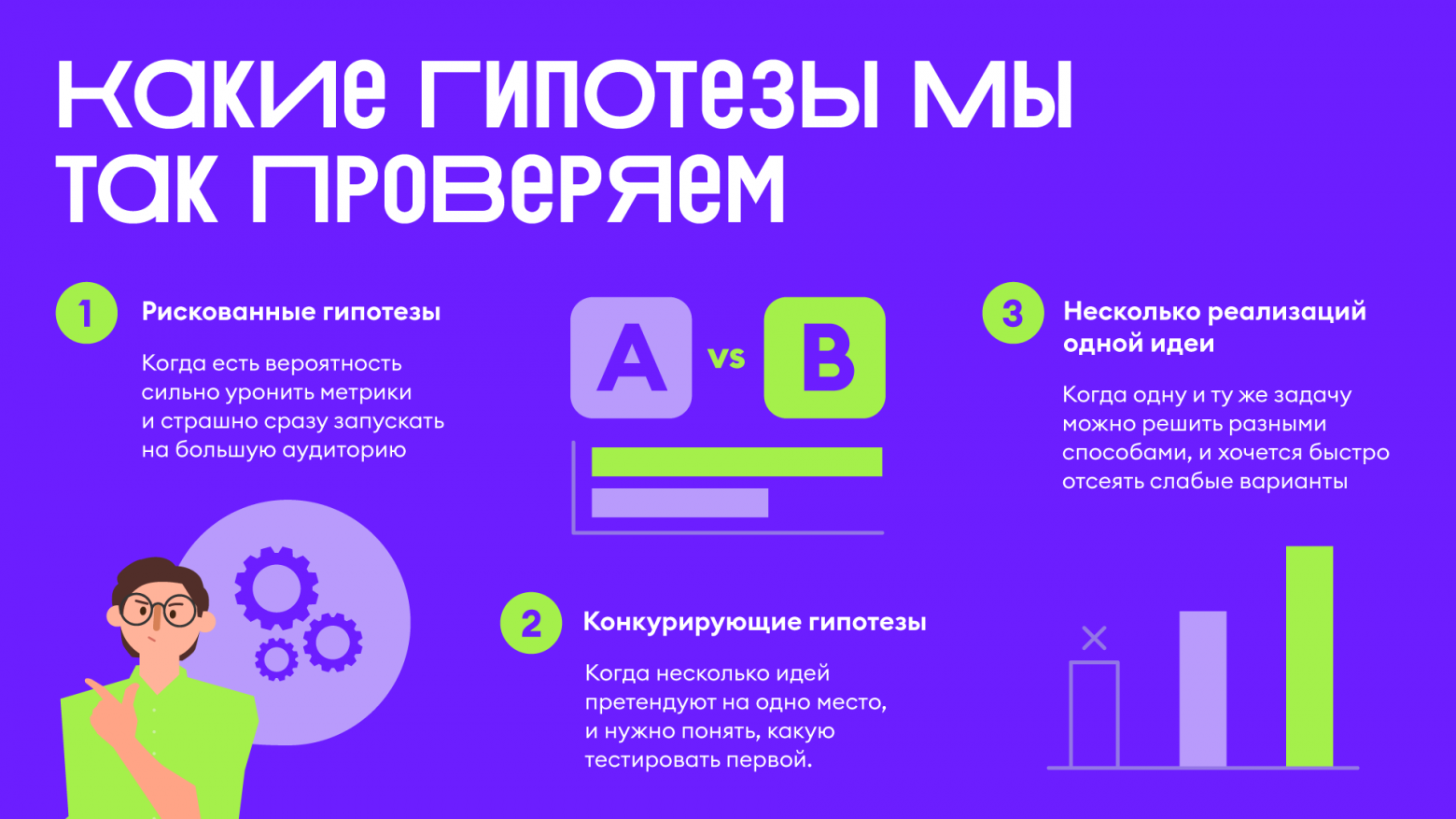 Как мы не обожглись на быстрых ML-экспериментах: опыт с 10% аудитории, холиварами с аналитиками и «лампой для лишая» - 3