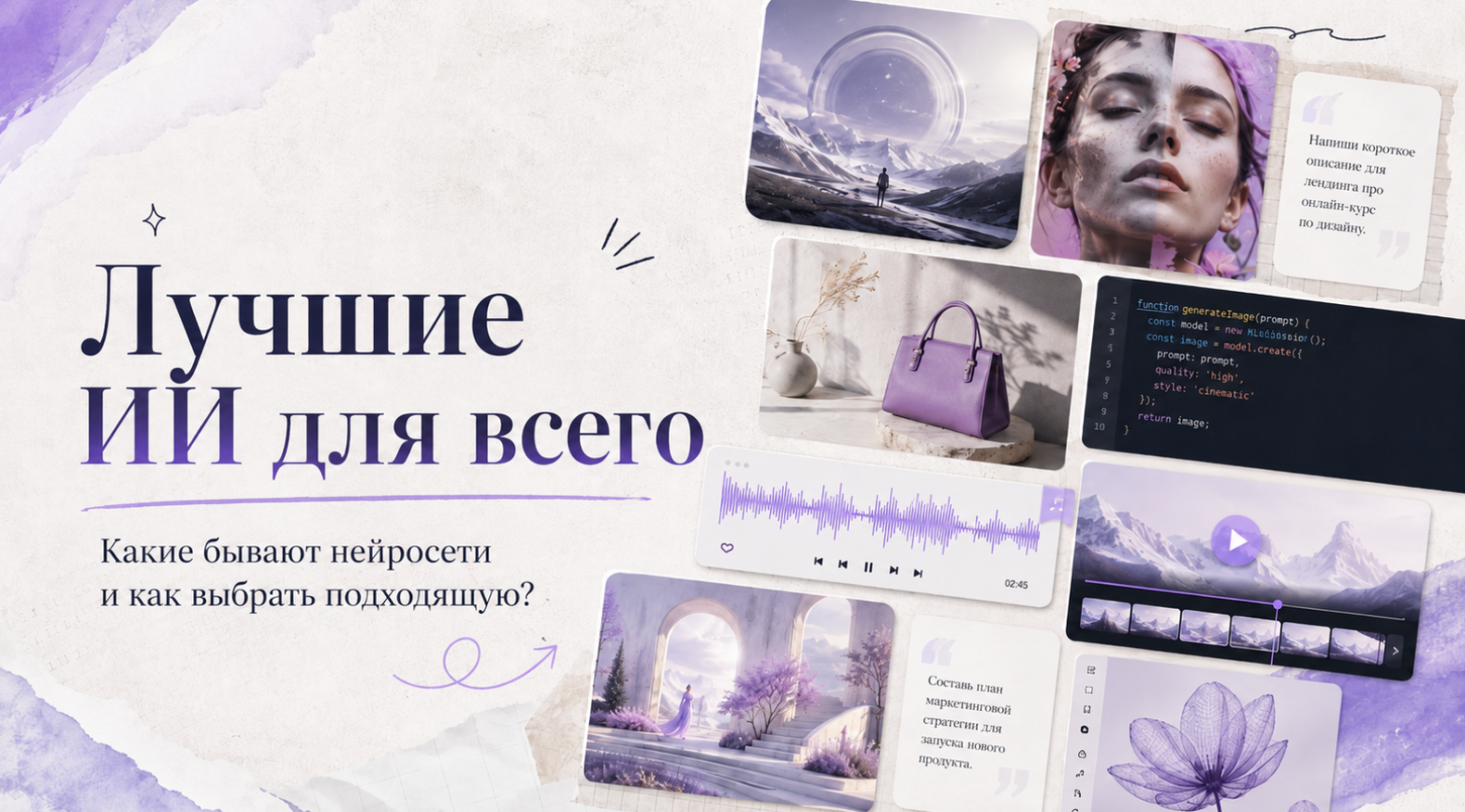 Лучшие нейросети для всего: какие есть ИИ и как выбрать для работы, учебы, развлечений - 1