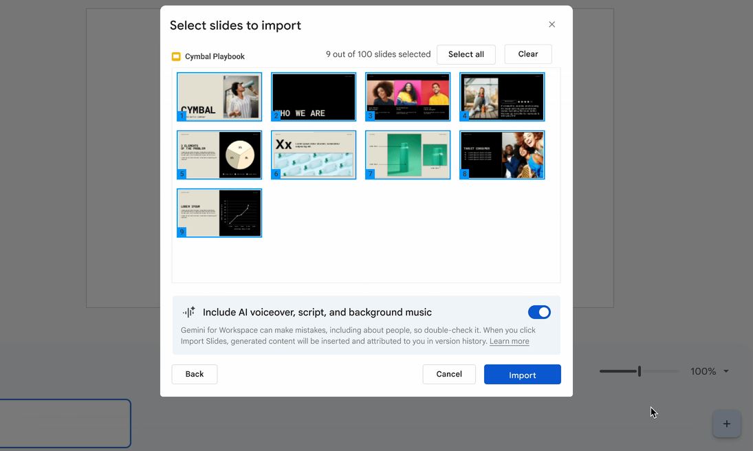 В Google Slides теперь можно создавать многослайдовые презентации с помощью Gemini - 1 В Google Slides теперь можно создавать многослайдовые презентации с помощью Gemini - 1