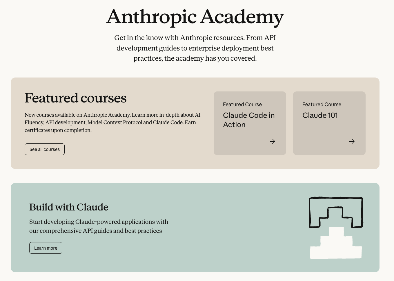 Образовательные материалы и курсы Anthropic Academy. Образовательные материалы и курсы Anthropic Academy.
