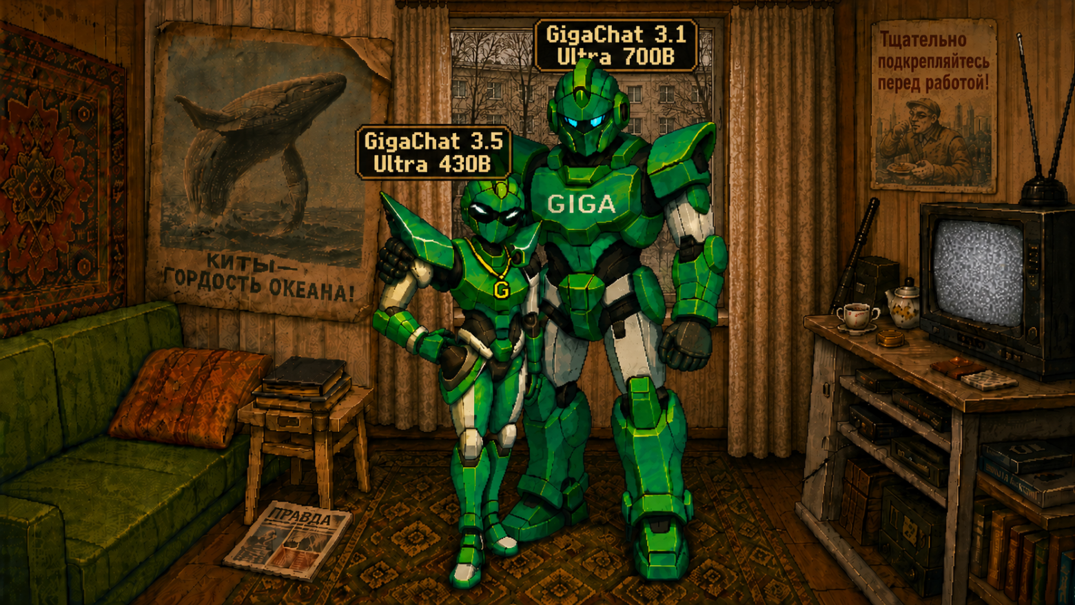 GigaChat 3.5 — меньше, быстрее, сильнее - 1