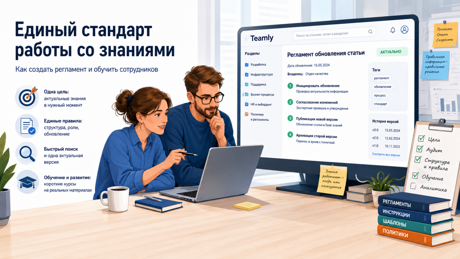 Единый стандарт работы со знаниями: как создать регламент и обучить сотрудников - 1