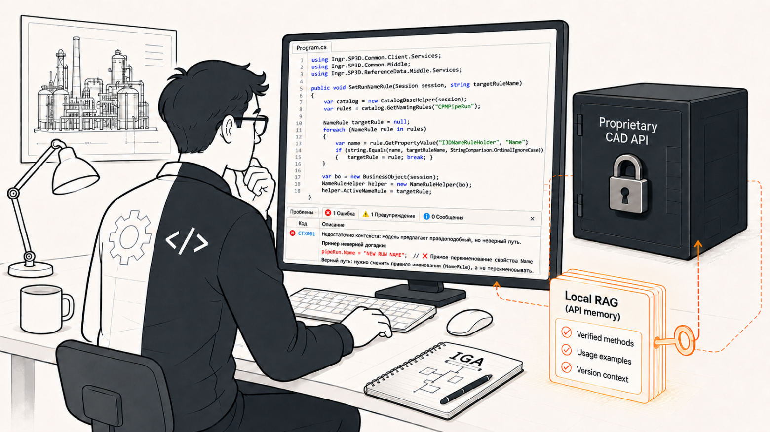 Локальный RAG для Smart3D API