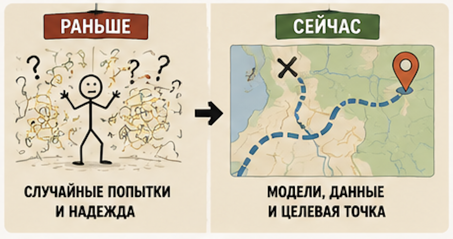 Карта вместо слепого поиска