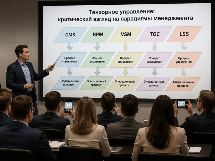 Тензорный взгляд на существующие методологии. А где здесь управление? - 1 Тензорный взгляд на существующие методологии. А где здесь управление? - 1