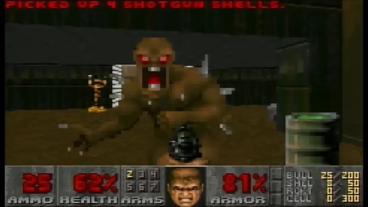 Doom запустили на консоли Casio Loopy - 4