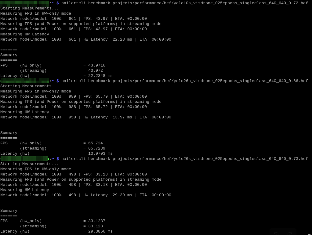 Оценка быстродействия детекторов YOLO на Raspberry Pi 5 HAT+ - 2 Оценка быстродействия детекторов YOLO на Raspberry Pi 5 HAT+ - 2