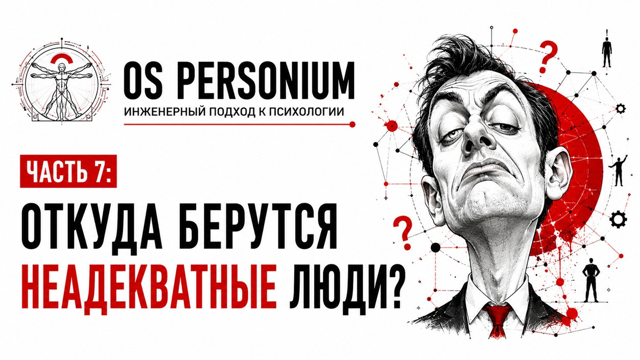 OS Personium: инженерный подход к психологии. Часть 6: Откуда берутся неадекватные люди? - 1 OS Personium: инженерный подход к психологии. Часть 6: Откуда берутся неадекватные люди? - 1