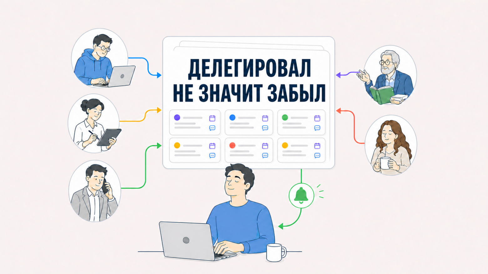 В моём таск-менеджере сейчас больше пятидесяти пунктов, которые начинаются не с «сделать», а с «получить от…».