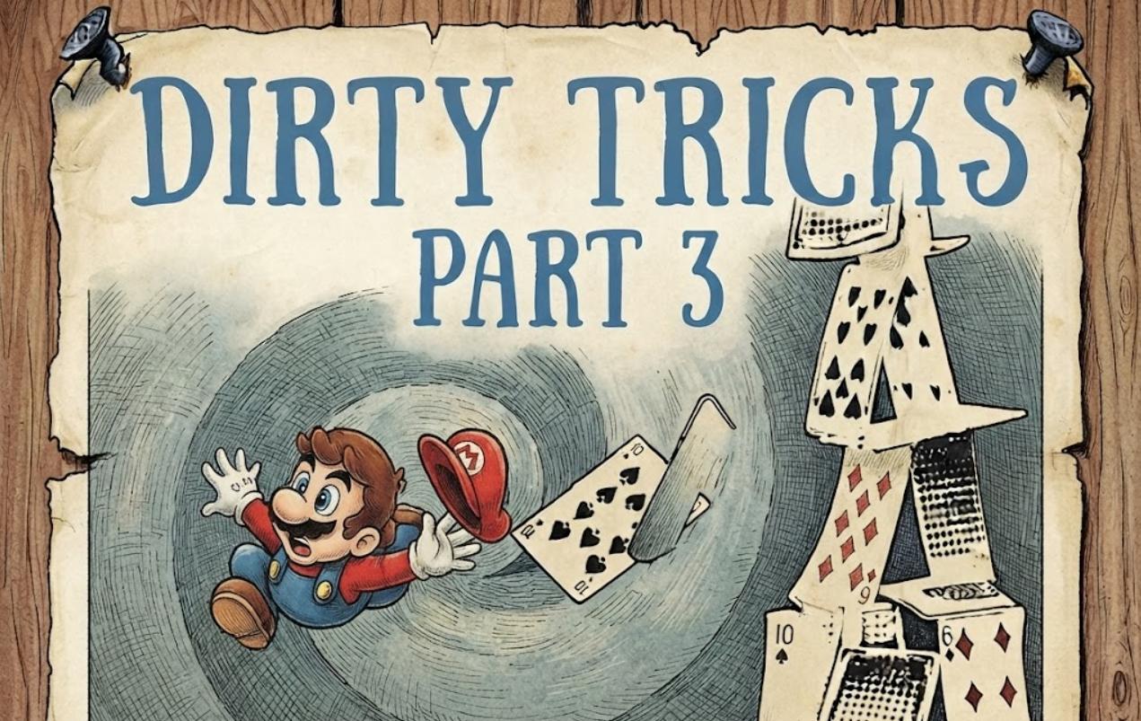 Dirty Coding Tricks, part 3 - 1 Dirty Coding Tricks, part 3 - 1