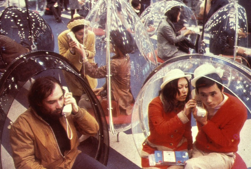 Прототип мобильника на EXPO '70