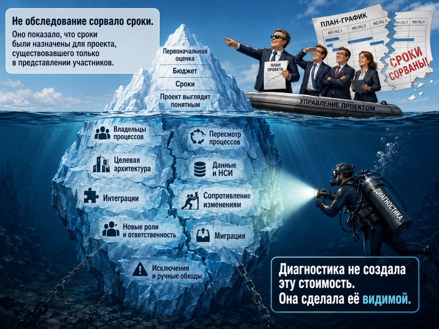 Диагностика не создаёт скрытую стоимость. Она делает её видимой.