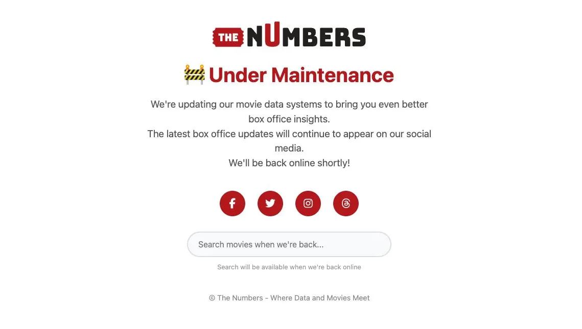 То, что только что произошло с TheNumbers.com, должно нас всех обеспокоить - 1 То, что только что произошло с TheNumbers.com, должно нас всех обеспокоить - 1