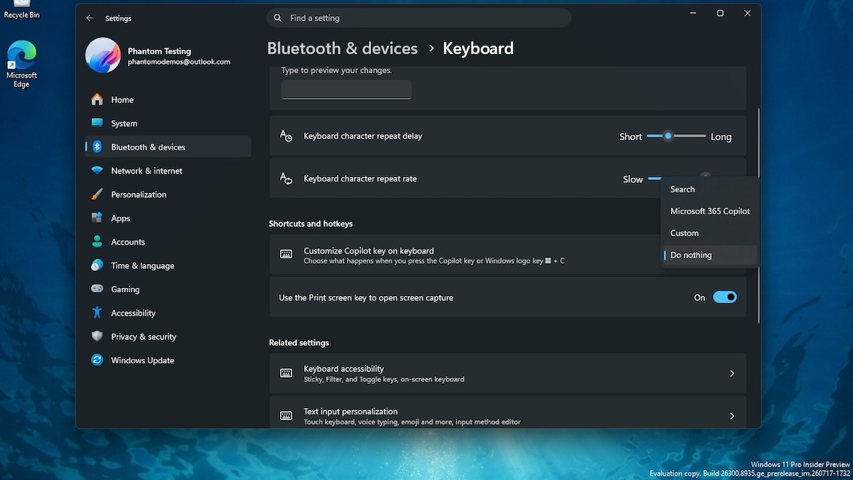 Microsoft позволит пользователям отключить аппаратную клавишу Copilot в Windows 11 - 1 Microsoft позволит пользователям отключить аппаратную клавишу Copilot в Windows 11 - 1
