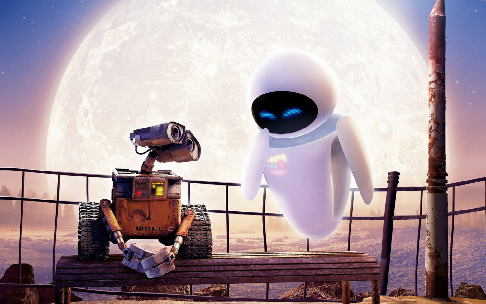 Роботы=протагонисты одного из самых популярных фильмов Pixar
