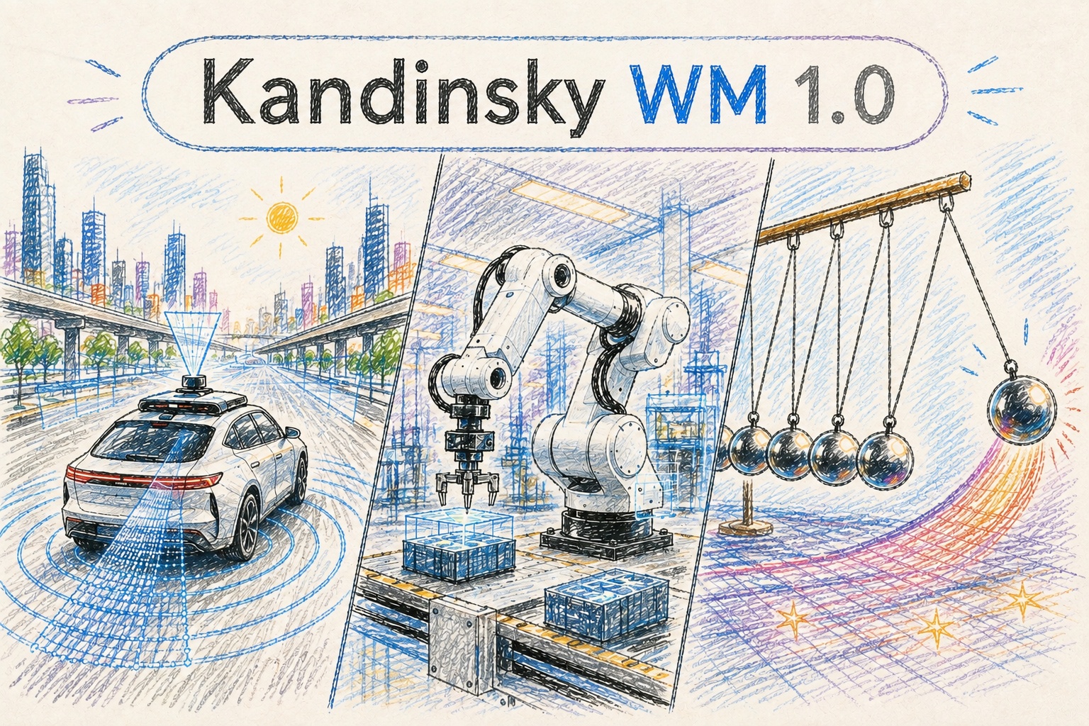 Kandinsky WM 1.0: генеративные модели для Physical AI - 1 Kandinsky WM 1.0: генеративные модели для Physical AI - 1