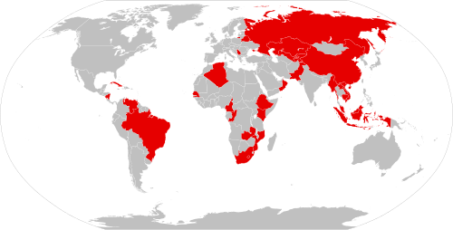 Страны-участники WAICO. Источник: https://en.wikipedia.org/wiki/World_Artificial_Intelligence_Cooperation_Organization