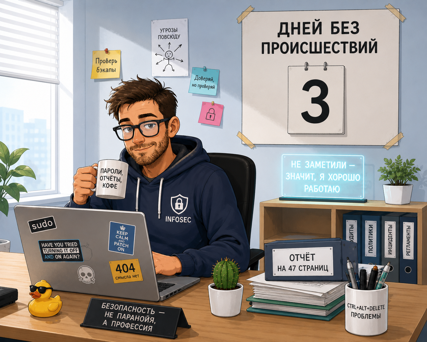 Трудно быть безопасником - 1 Трудно быть безопасником - 1